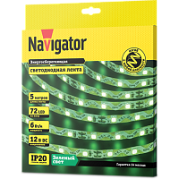 СД Лента Navigator 14 474 NLS-2835GST72-6-IP20-12V (изгиб в любой плоскости)