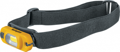 Фонарь Navigator 14 485 NPT-H19-ACCU налобный 1COB LED 1 Вт, 4 режима аккумулятор