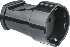 Розетка Navigator 61 715 NCA-SK01-16A-E-BL переносная с заземлением черная