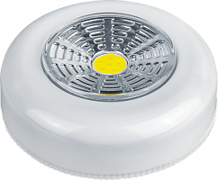 Фонарь Navigator 14 085 NPT-PL01-3AAA Пластик пушлайт 1COB LEDx1Вт 1режим