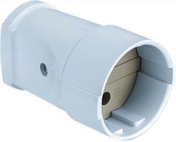 Розетка Navigator 61 716 NCA-SK01-10A-X-WH переносная без заземления белая