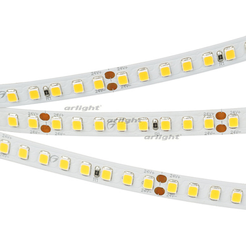 Лента RT 2-5000-50m 24V Warm2700 2x (2835, 160 LED/m, LUX) (Arlight, 12 Вт/м, IP20)