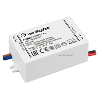 Блок питания ARJ-KE38500 (19W, 500mA, PFC) (Arlight, IP44 Пластик, 5 лет)