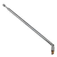 Антенна телескопическая поворотная RUICHI AST-16, диаметр 6 мм, количество колен 4, 210-620 мм