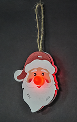 Гирлянда Navigator 80 724 NGF-D019-R-1CR2032 дед мороз