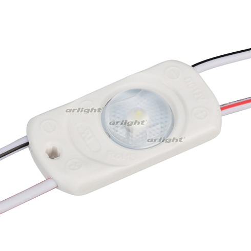 Модуль герметичный CRAFT-2835-1-12V White 170deg (36x17.5mm, 0.6W, IP67) (Arlight, Закрытый)