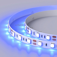 Светодиодная лента RT-B60-10mm 12V Blue (14.4 W/m, IP20, 5060, 5m) (Arlight, Открытый)