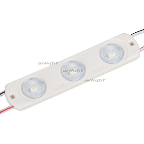 Модуль герметичный CRAFT-2835-3-12V Cool 170deg (80x17.5mm, 1.2W, IP67) (Arlight, Закрытый)