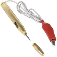 Тестер напряжения индикаторный RUICHI QH-5729 B, с зажимом типа «крокодил», 24 В, корпус металл