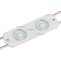 Модуль герметичный CRAFT-2835-2-12V White 170deg (56х17,5mm, 0.8W, IP67) (Arlight, Закрытый)