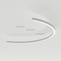 Светильник SP-LINE-HANG-ARC-C3535-D1500-61W Day4000 (WHITE, 230V) (Arlight, Металл)