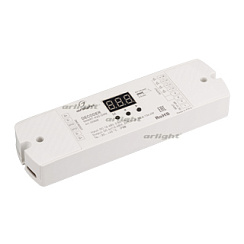 Декодер SMART-K20-DMX (12-48V, 4x700mA) (Arlight, IP20 Пластик, 5 лет)