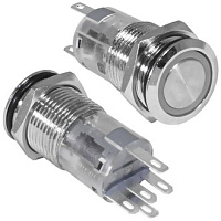 Кнопка антивандал.: LAS2GQF-11ZE/B/N on-on