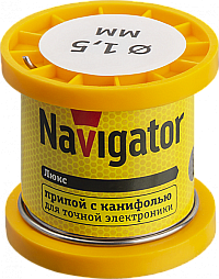 Припой Navigator 93 083 NEM-Pos02-61K-1.5-K100 (ПОС-61, катушка, 1.5 мм, 100 гр)