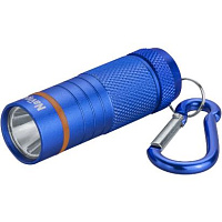 Фонарь Navigator 82 315 NPT-KC08-S-4LR44 брелок алюминий 1LED(1Вт) 1 режим синий