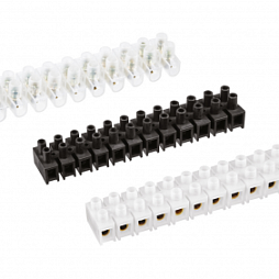 Клеммные колодки, зажимы и шины