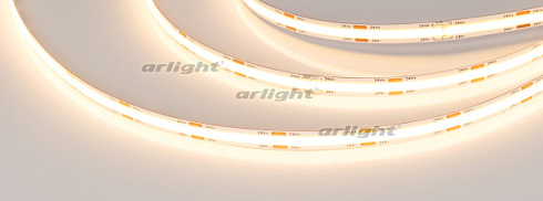 Лента герметичная COB-NANO-X544-8mm 24V Warm2700 (11.5 W/m, IP65, CSP, 5m) (Arlight, -)