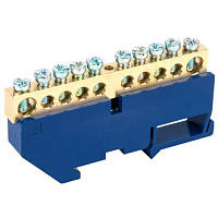 Шина: 11-2348 «N»на DIN-рейку 8х12мм 10гр