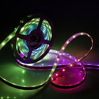 Лента герметичная SPI-P-B30-12mm 12V RGB-PX3 (7.2W/m, IP66, 5060, 5m) (Arlight, Закрытый, IP66)