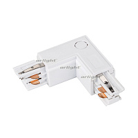 Коннектор угловой LGD-4TR-CON-L-INT-WH (C) (Arlight, IP20 Пластик, 3 года)