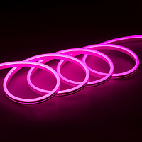 Гибкий неон 0816 12V PVC Розовый 9 Вт/м