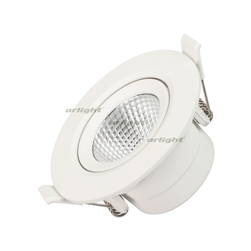 Светильник LTD-POLAR-TURN-R90-7W Warm3000 (WH, 36 deg, 230V) (Arlight, IP20 Пластик, 3 года)