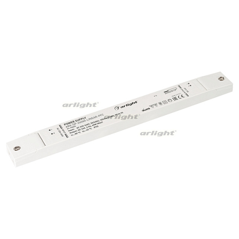 Блок питания ARV-SP-24060-LINEAR-PFC (24V, 2.5A, 60W) (Arlight, IP20 Пластик, 5 лет)