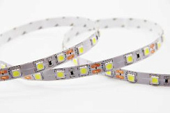 Лента 5050 60 led IP20 12V Теплый Белый 14,4 Вт/м Standart class