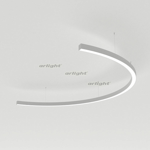 Светильник SP-LINE-HANG-ARC-C3535-D1500-61W Day4000 (WHITE, 230V) (Arlight, Металл)