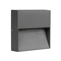 Светильник LGD-TRACE-S100x100-4W Warm3000 (GR, 65 deg, 230V) (Arlight, IP65 Металл, 3 года)