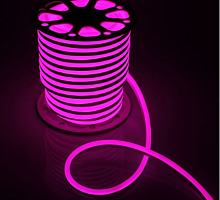 Гибкий неон 1525 220V Розовый 9,6 Вт/м