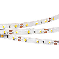Лента RT-A60-5mm 12V Warm2400 (4.8 W/m, IP20, 2835, 5m) (Arlight, узкая)