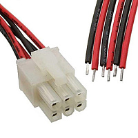 Межплатный кабель: MF-2x3F wire 0,3m AWG20