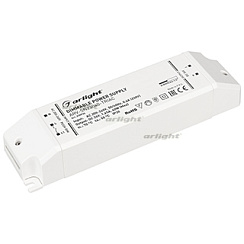 Блок питания ARV-SN24040-TRIAC (24V, 1.65A, 40W) (Arlight, IP20 Пластик, 3 года)
