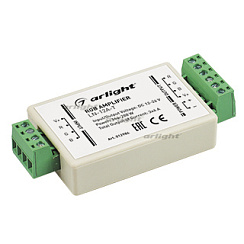 RGB-усилитель LN-12A-T (12/24V, 144/288W) (Arlight, IP20 Пластик, 1 год)