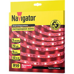 СД Лента Navigator 14 472 NLS-2835RST72-6-IP20-12V (изгиб в любой плоскости)