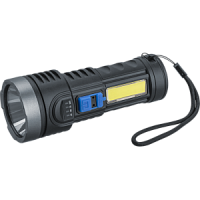 Фонарь Navigator 95 558 NPT-CP28-ACCU пласт. 1LED,1Вт+1СОВ,3Вт, Li-Ion,4В
