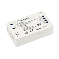Диммер ARL-SIRIUS-TUYA-WIFI-RGB-SUF (12-24V, 3x5A, 2.4G) (Arlight, IP20 Пластик, 3 года)