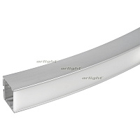 Профиль SL-ARC-3535-D1500-W90 SILVER (1180мм, дуга 1 из 4) (Arlight, Алюминий)