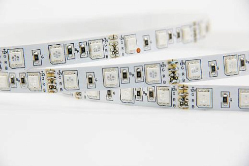 Лента 5050 60 led IP20 12V RGB 14,4 Вт/м Standart class
