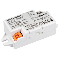 Блок питания ARV-SN12012-C (12V, 1A, 12W) (Arlight, IP20 Пластик, 3 года)