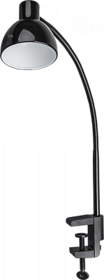 Светильник Navigator 61 405 NDF-C010-6W-4K-BL-LED на струбцине, чёрный
