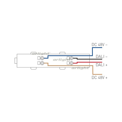 Коннектор питания MAG-ORIENT-CON-POWER (BK) (Arlight, IP20 Пластик, 3 года)
