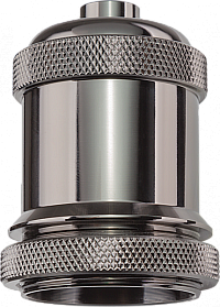 Патрон электрический Navigator 61 517 NLH-V01-005-E27 подвес.метал. черный хром