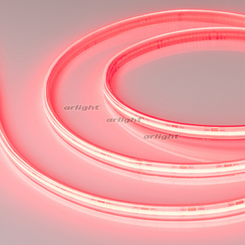 Лента COB-5000PS-CSP-544-24V Red (10mm, 11.5W, IP67) (Arlight, -)