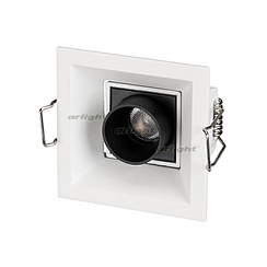 Светильник MS-ORIENT-BUILT-TURN-TC-S67x67-3W Day4000 (WH-BK, 30 deg, 230V) (Arlight, IP20 Металл, 5 лет)