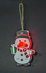 Гирлянда Navigator 80 723 NGF-D018-R-1CR2032 снеговик